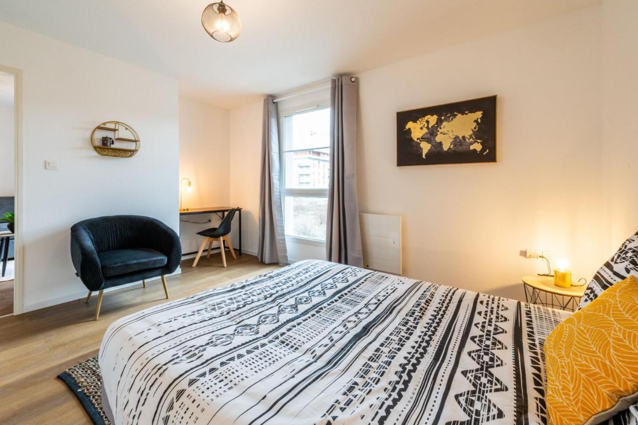 ☆Le Soleil De La Fonderie☆Fibre Parking☆Pmr☆Rbnb☆ Apartment Mulhouse Exterior foto